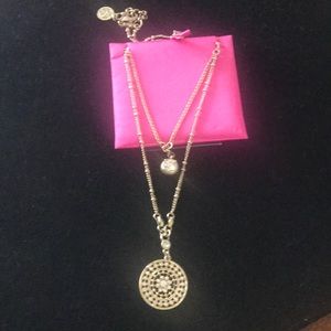 Gold Tone 2 layered Necklace